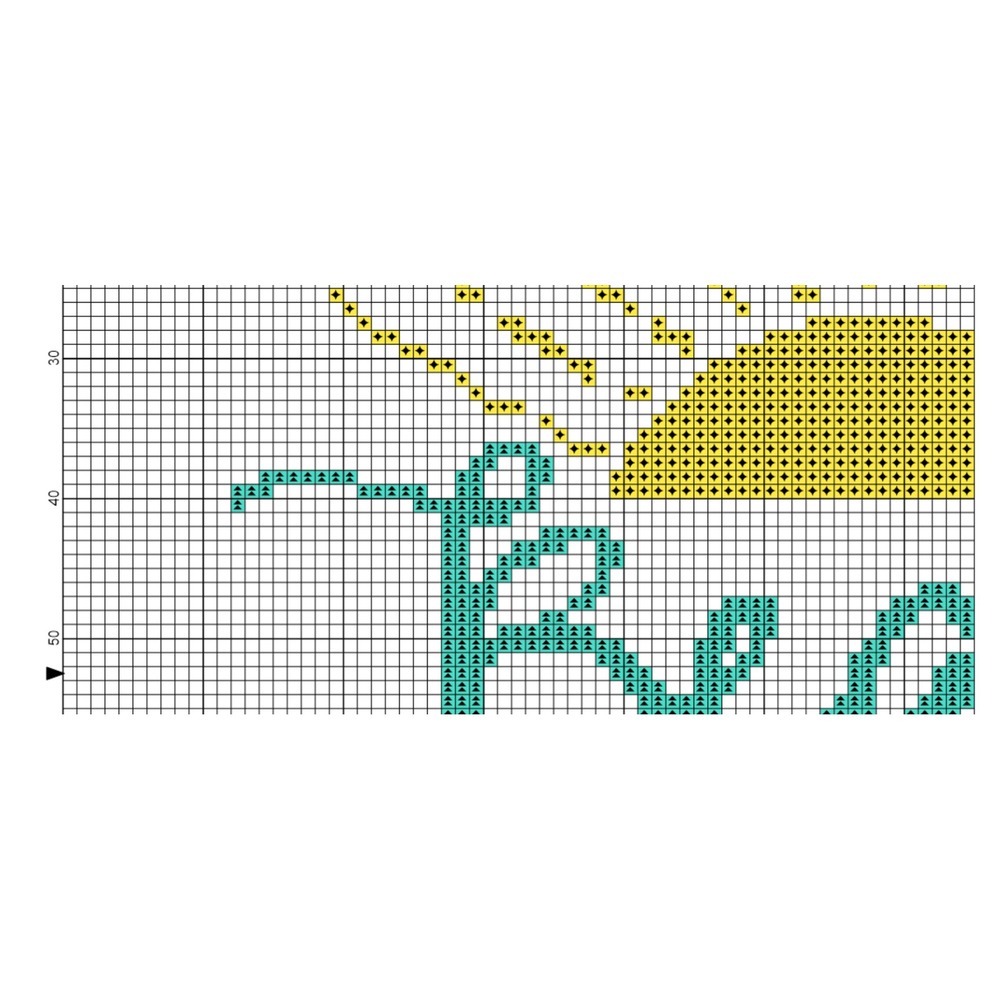Beachy Beach Life Quote Counted Cross Stitch Kit - Picture 6 of 6